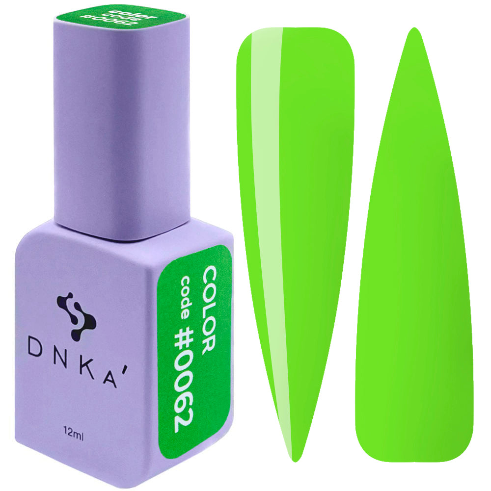 Dnka Gel Polish Color #0062, 12 ml