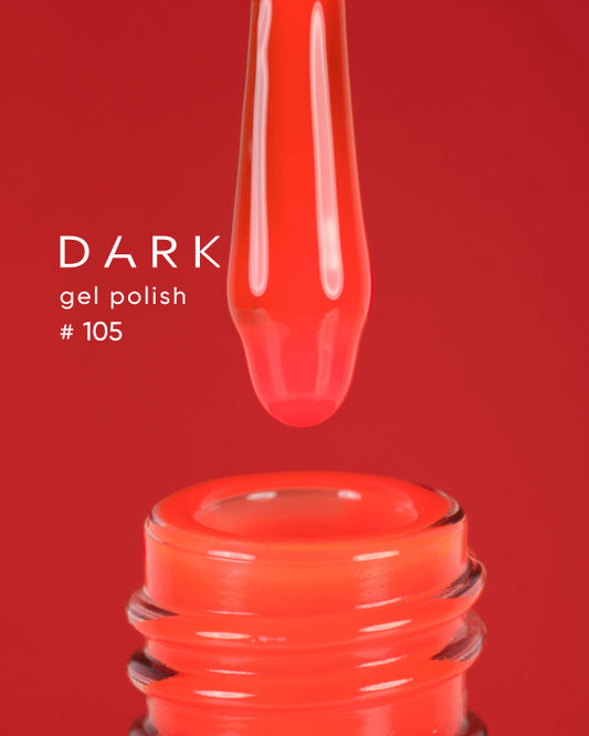 Dark Gel Polish (New Collection) 105, 10 ml