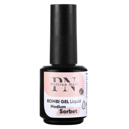 Patrisa Nail Kombi Gel Liquid Medium Sorbet, 16 ml