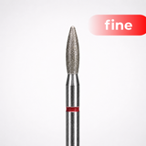 Paloma Diamond Nail Bit Soft Sharp Flame Red 023