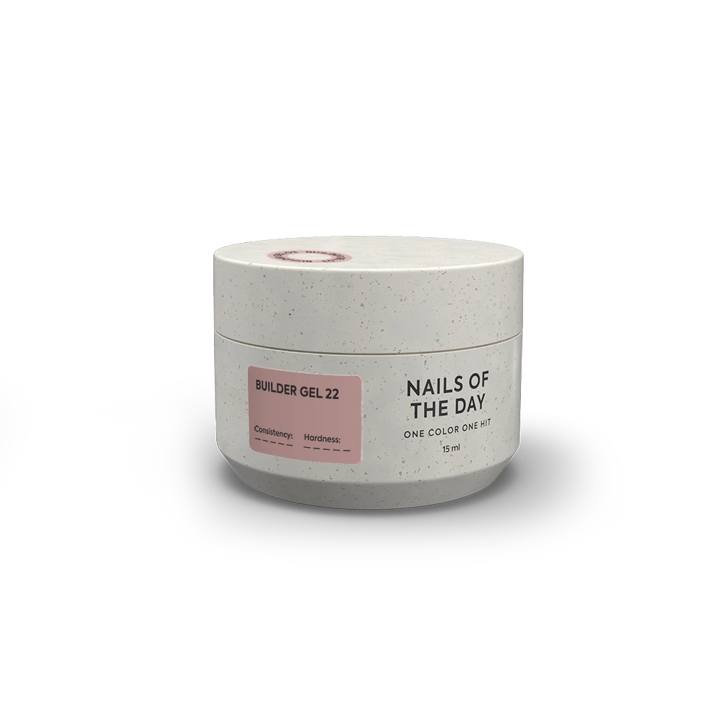 Nails Of The Day Gel Builder Gel 22, 15 ml