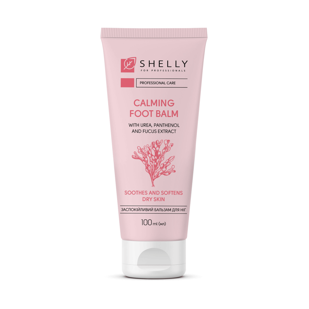 Shelly Calming Foot Balm With Urea, Panthenol and Fucus Extract, 100 ml