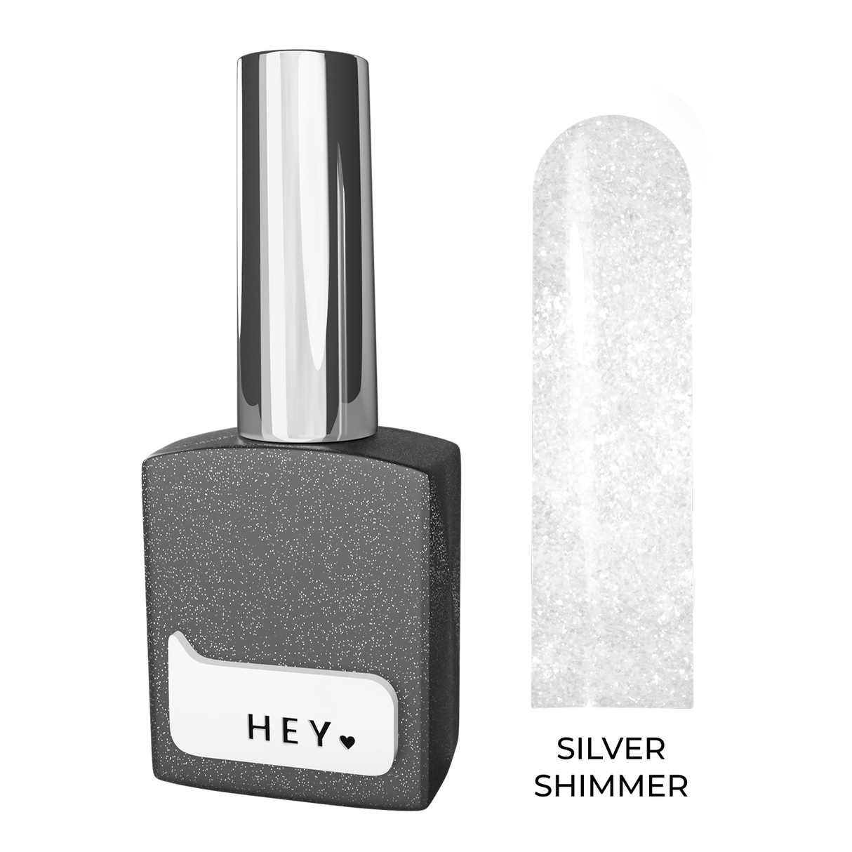 Heylove Top Silver Shimmer, 15 ml