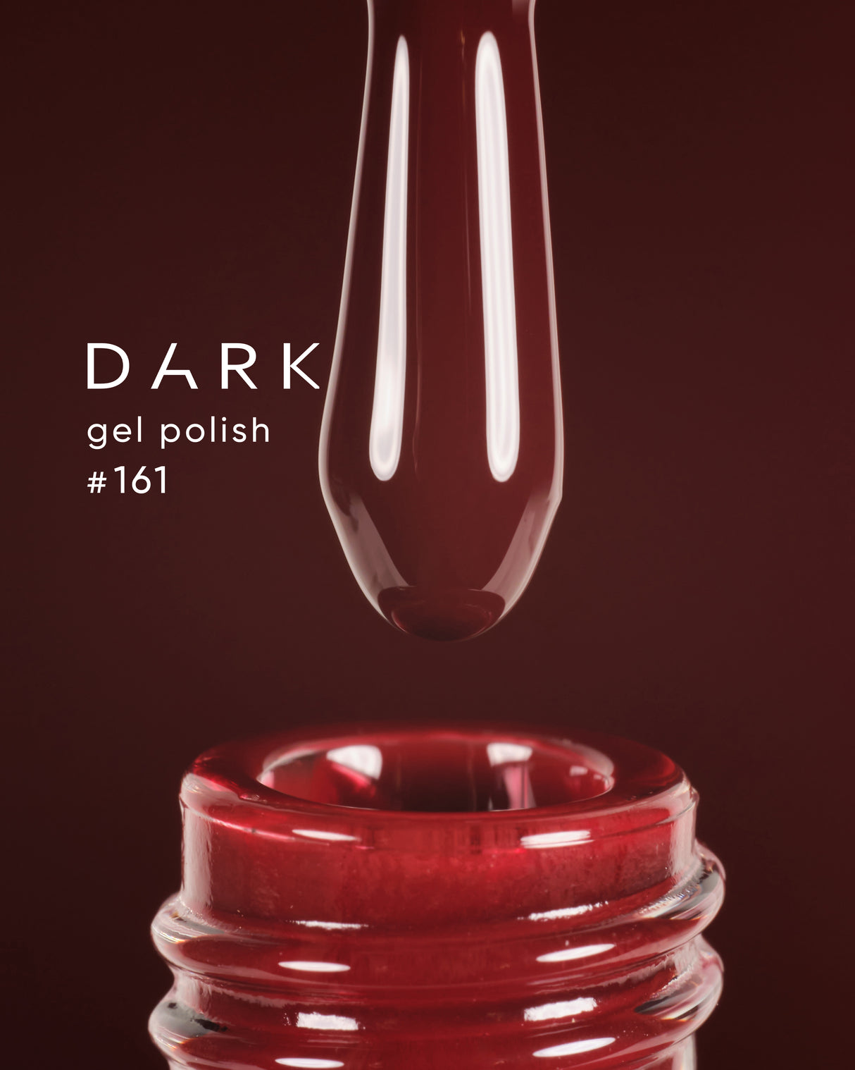 Dark Gel Polish (New Collection) 161, 10 ml