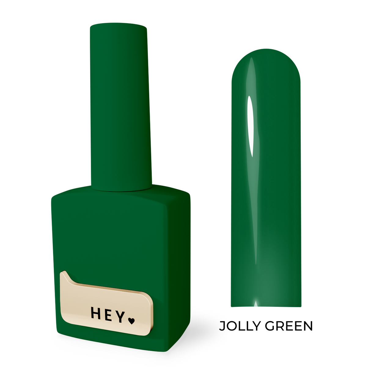 Heylove Gel Polish Jolly Green, 15 ml