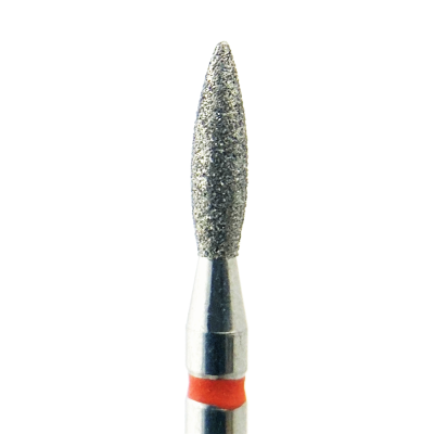 Diamond Nail Bit Red Flame Short 021 Kmiz