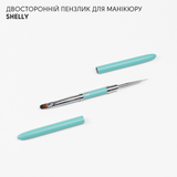 Shelly Double-Ended Nail Art Brush – Liner & Gel