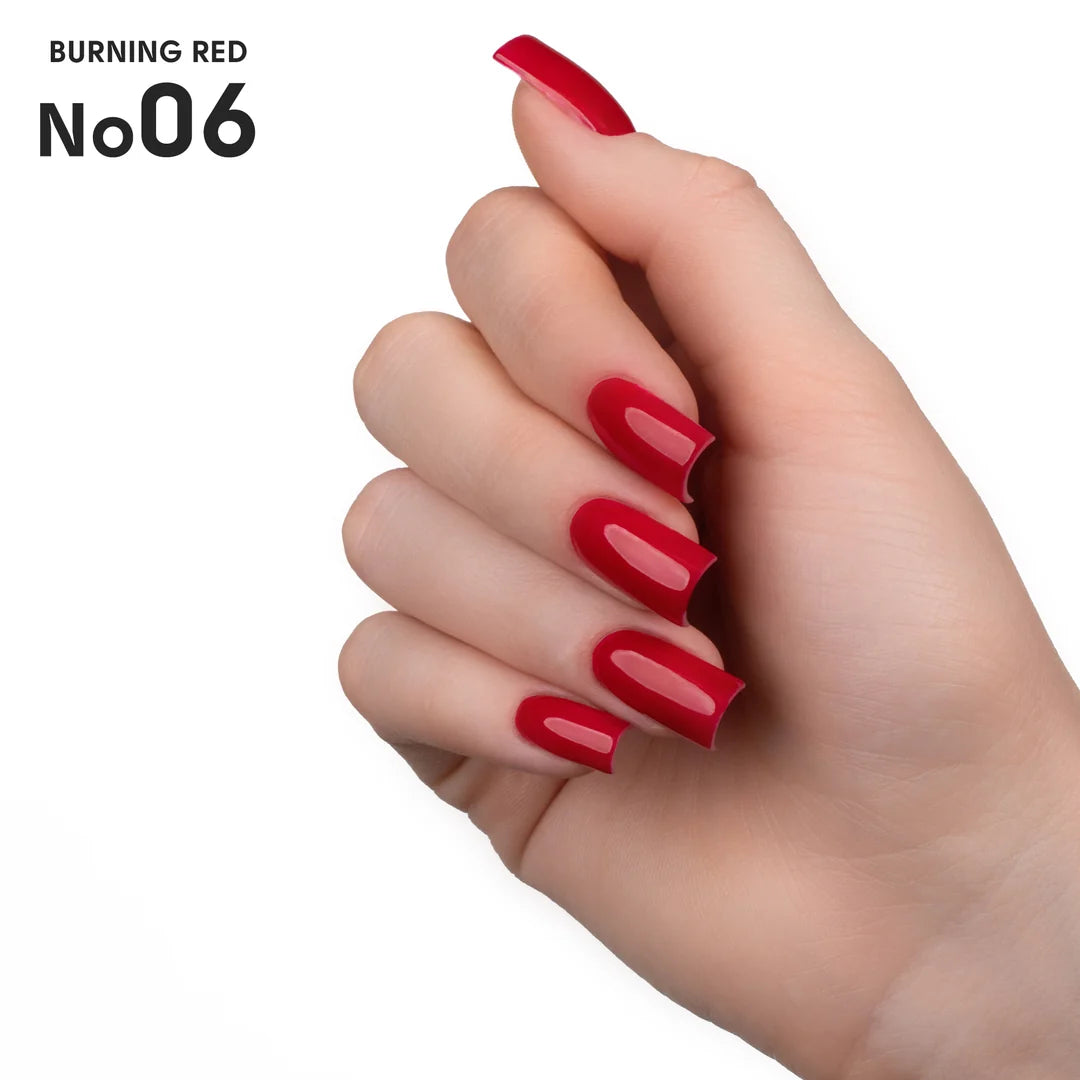 Shelly Gel Polish Burning Red 06, 12 ml