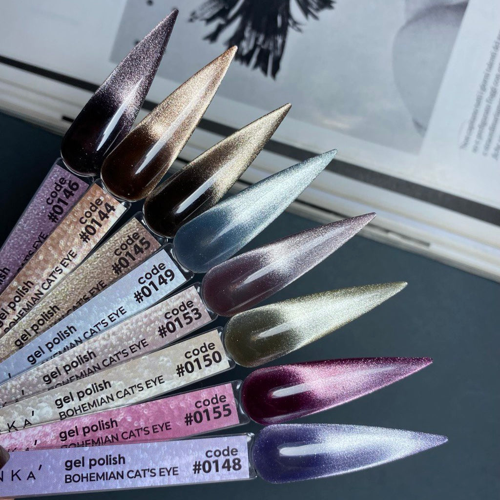 Dnka Gel Polish Bohemian Cat Eye #0144, 12 ml