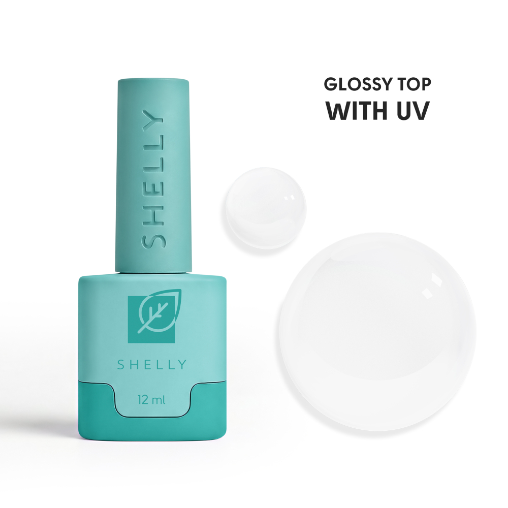 Shelly Glossy Top With UV Filter, 12 ml
