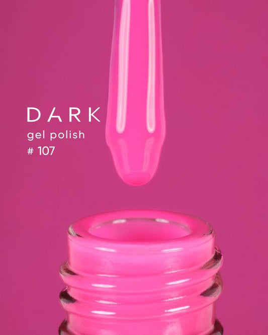 Dark Gel Polish (New Collection) 107, 6 ml