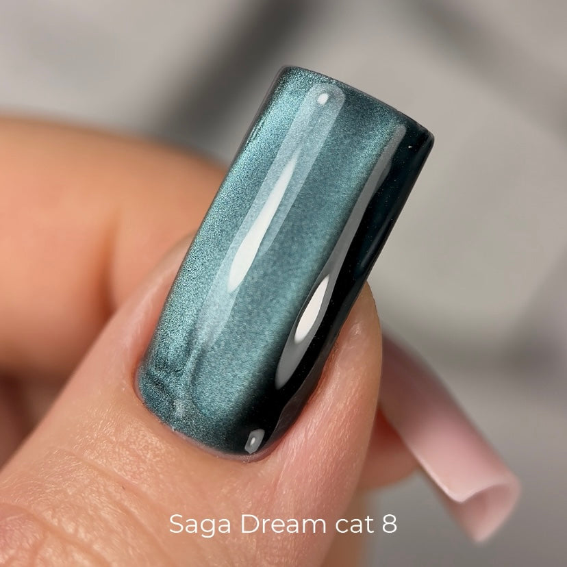 Saga Gel Polish Dream Cat Eye 08, 10 ml