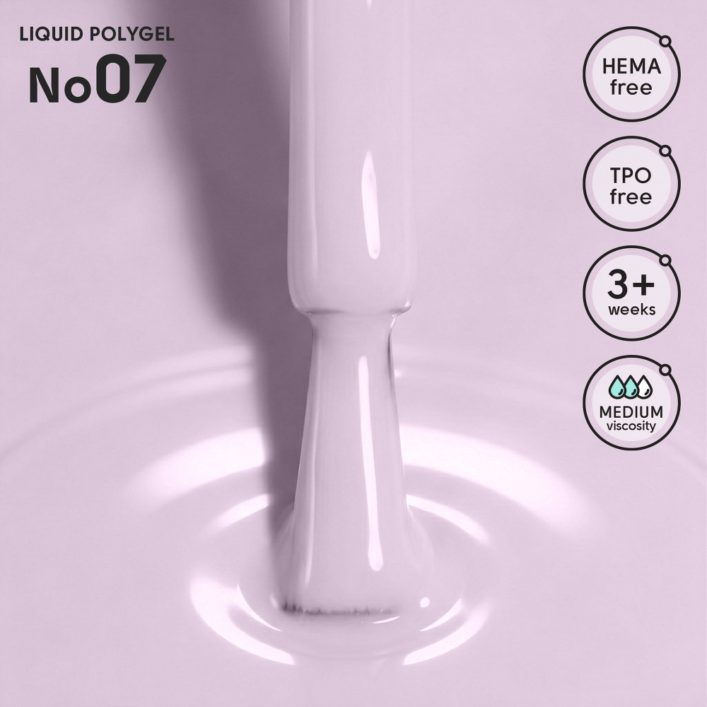 Shelly Liquid Polygel 07, 12 ml
