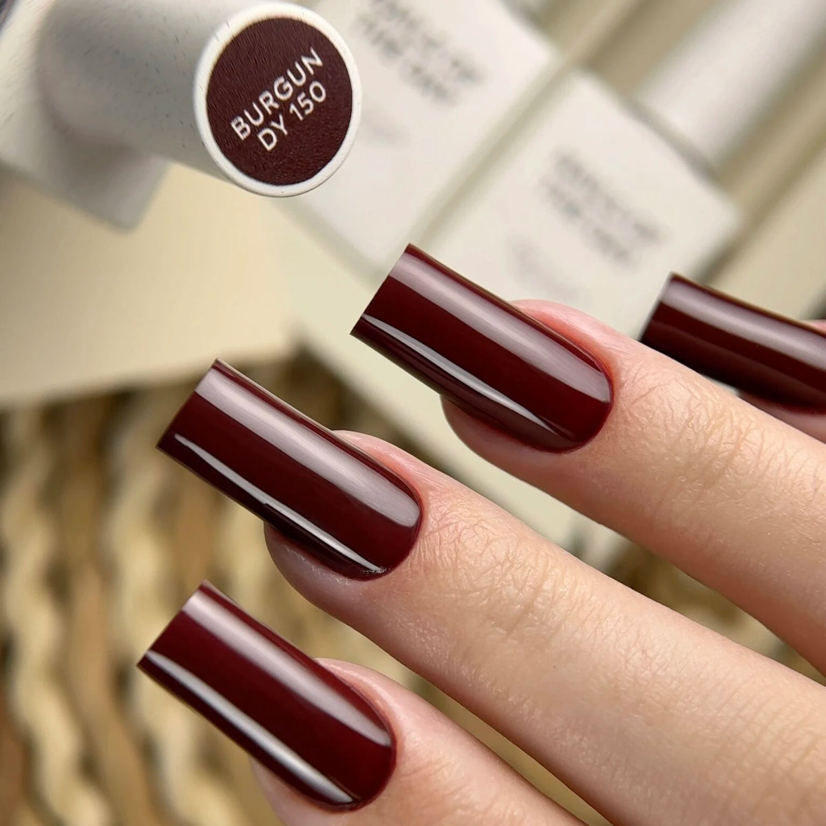Nails Of The Day Gel Polish 150 Burgundy, 10 ml