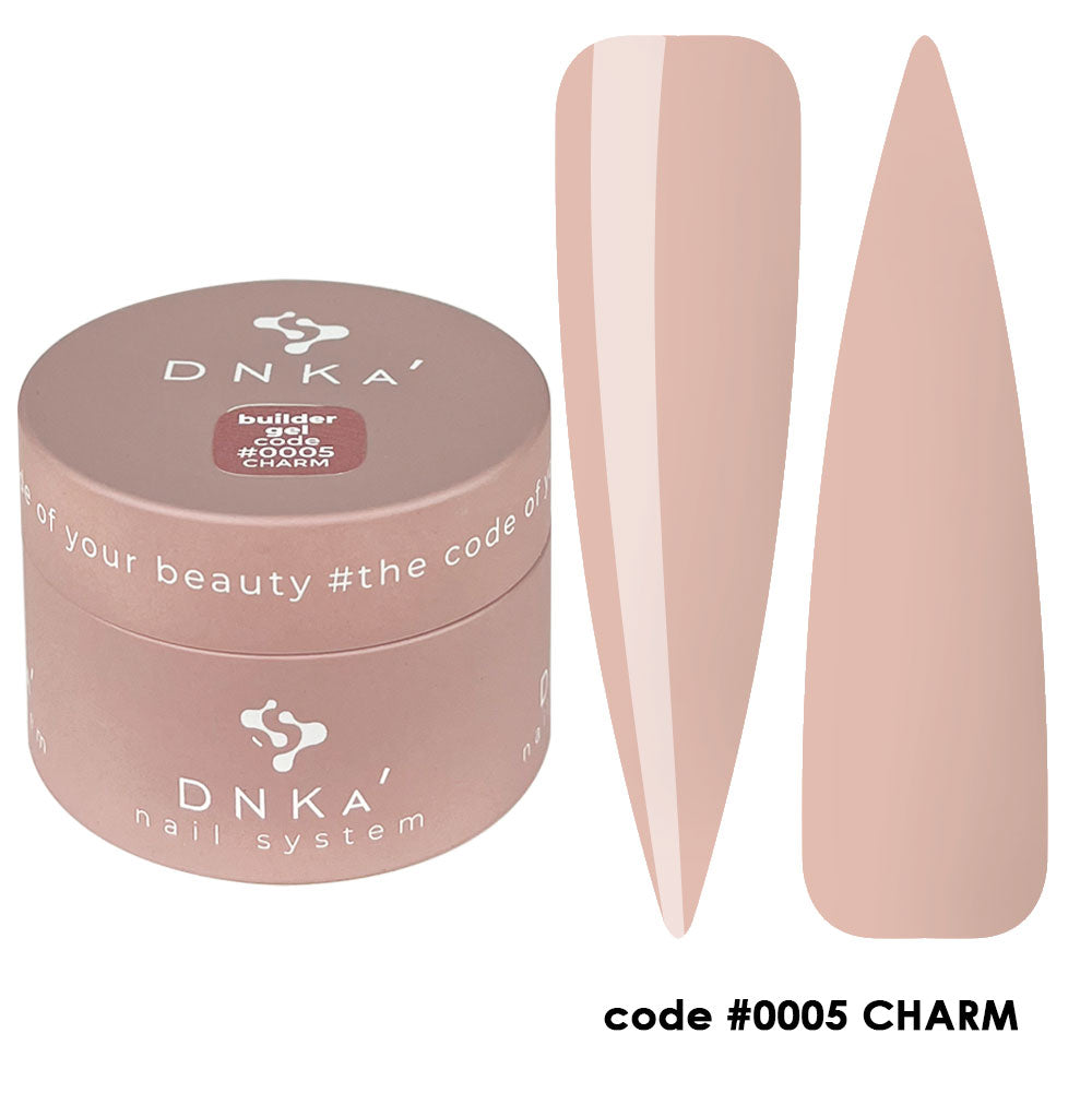 Dnka Builder Gel #0005 Charm, 30 ml