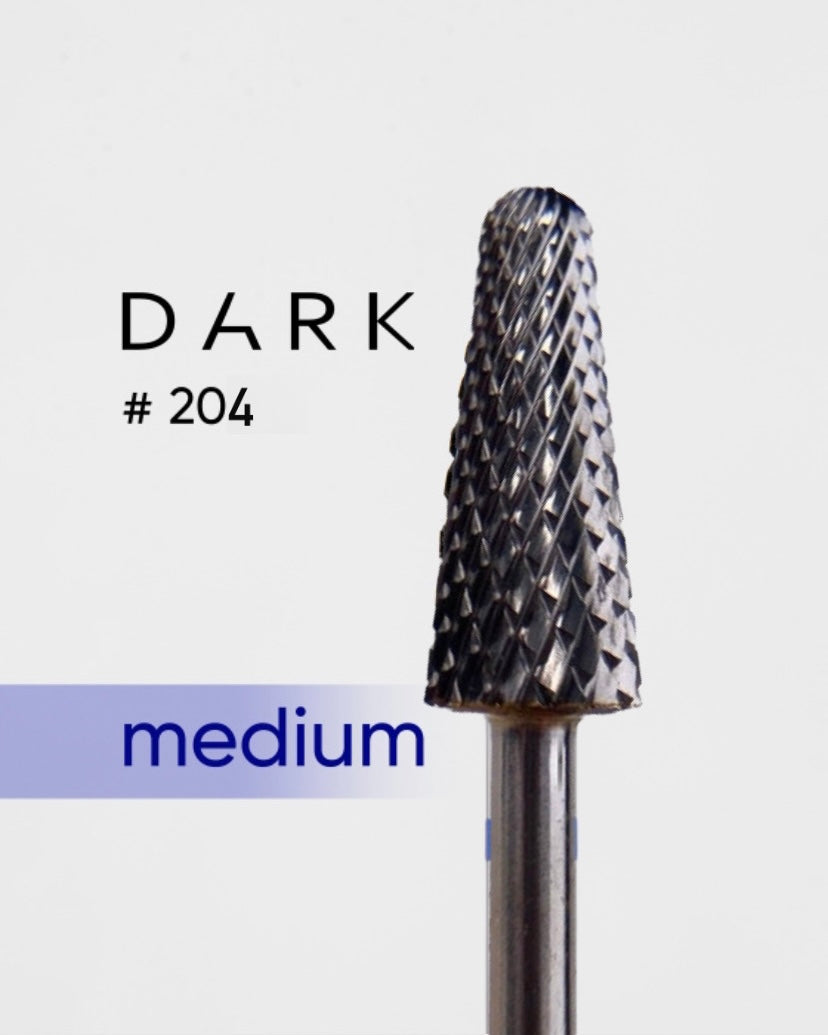 Dark Carbide Nail Drill Bit Blue #204