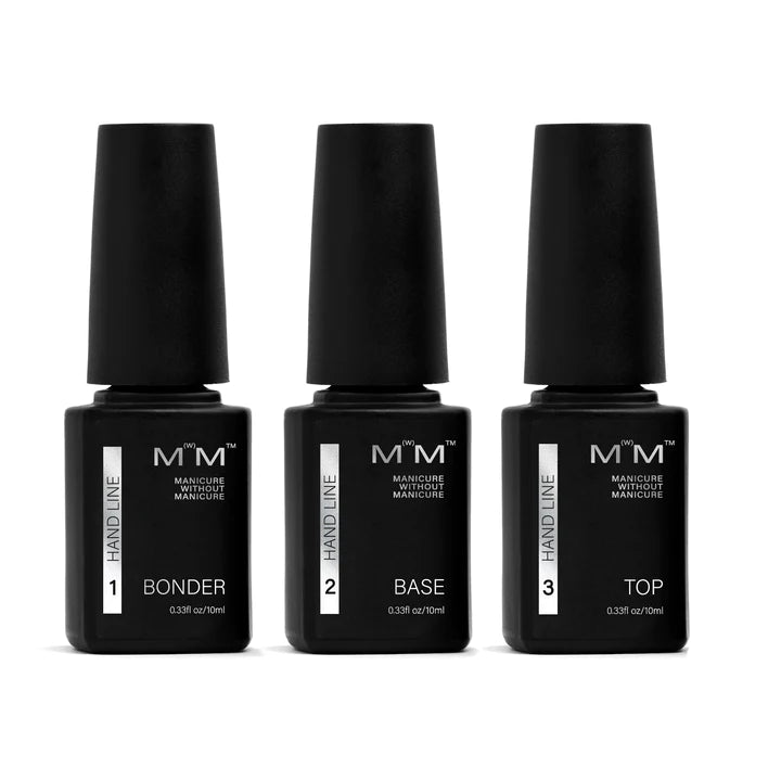 Linto Hand Set Bonder+Base+Top, 10 ml+10 ml+10 ml