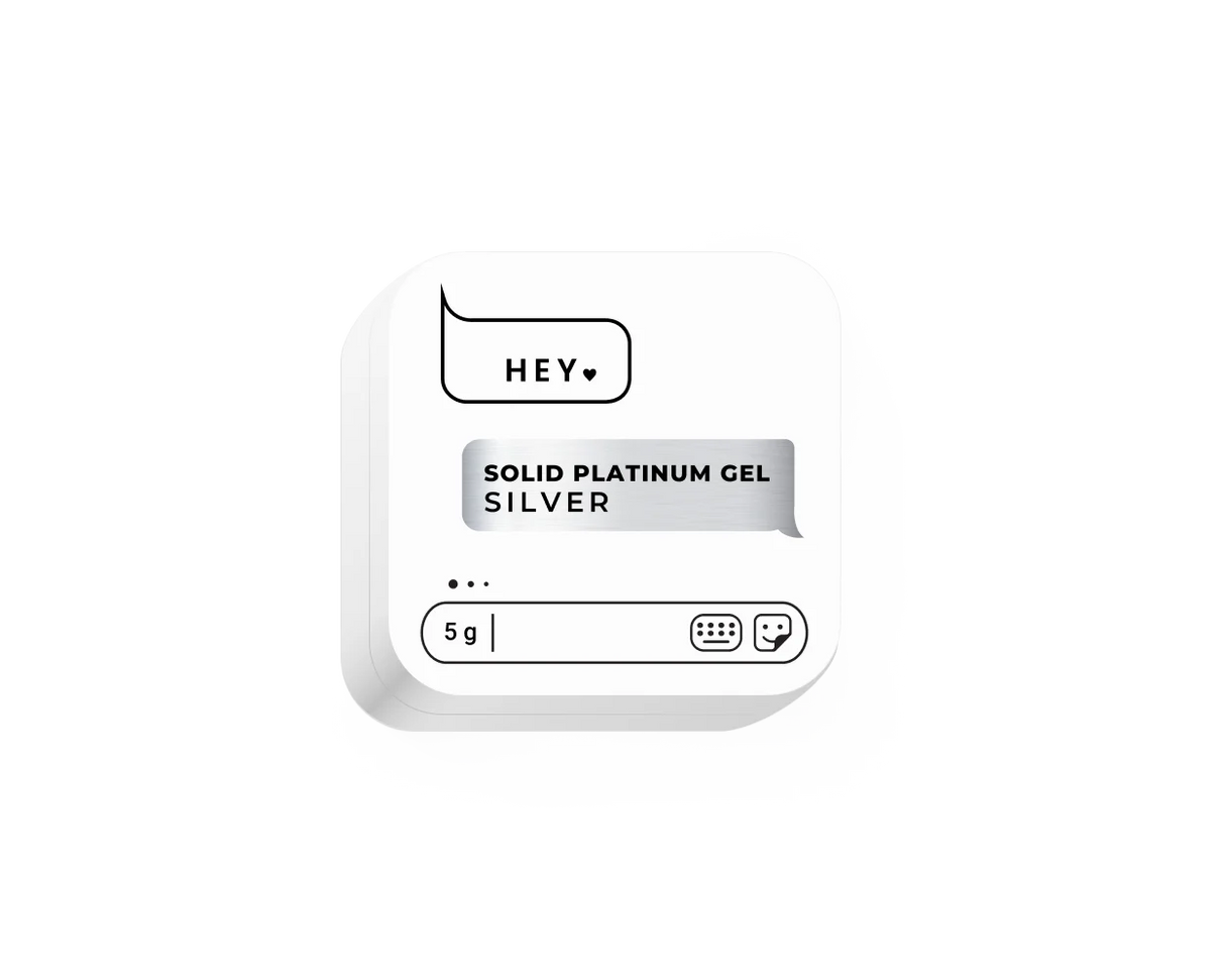 Heylove Solid Paint Gel Silver, 5 g