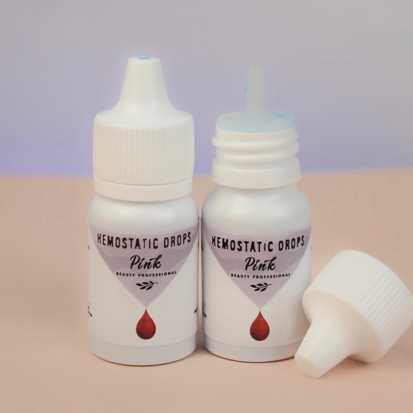 Pink Hemostatic Drops, 15 ml