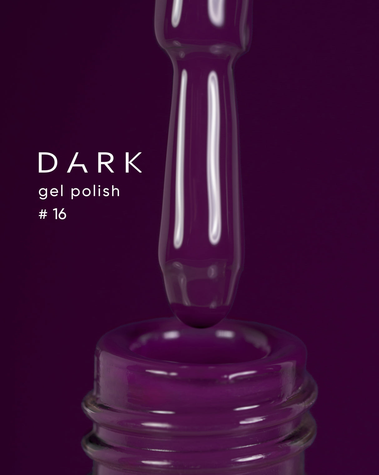 Dark Gel Polish (New Collection) 16, 10 ml