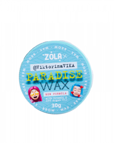 Zola Viktorina Vika Eyebrow Paradise Wax with Vitamin E and Argan Oil, 30 g