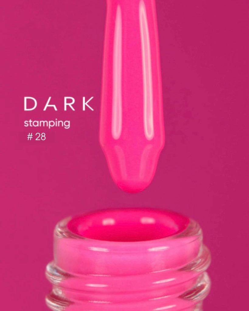 Dark Stamping Polish 28 Neon, 8 ml