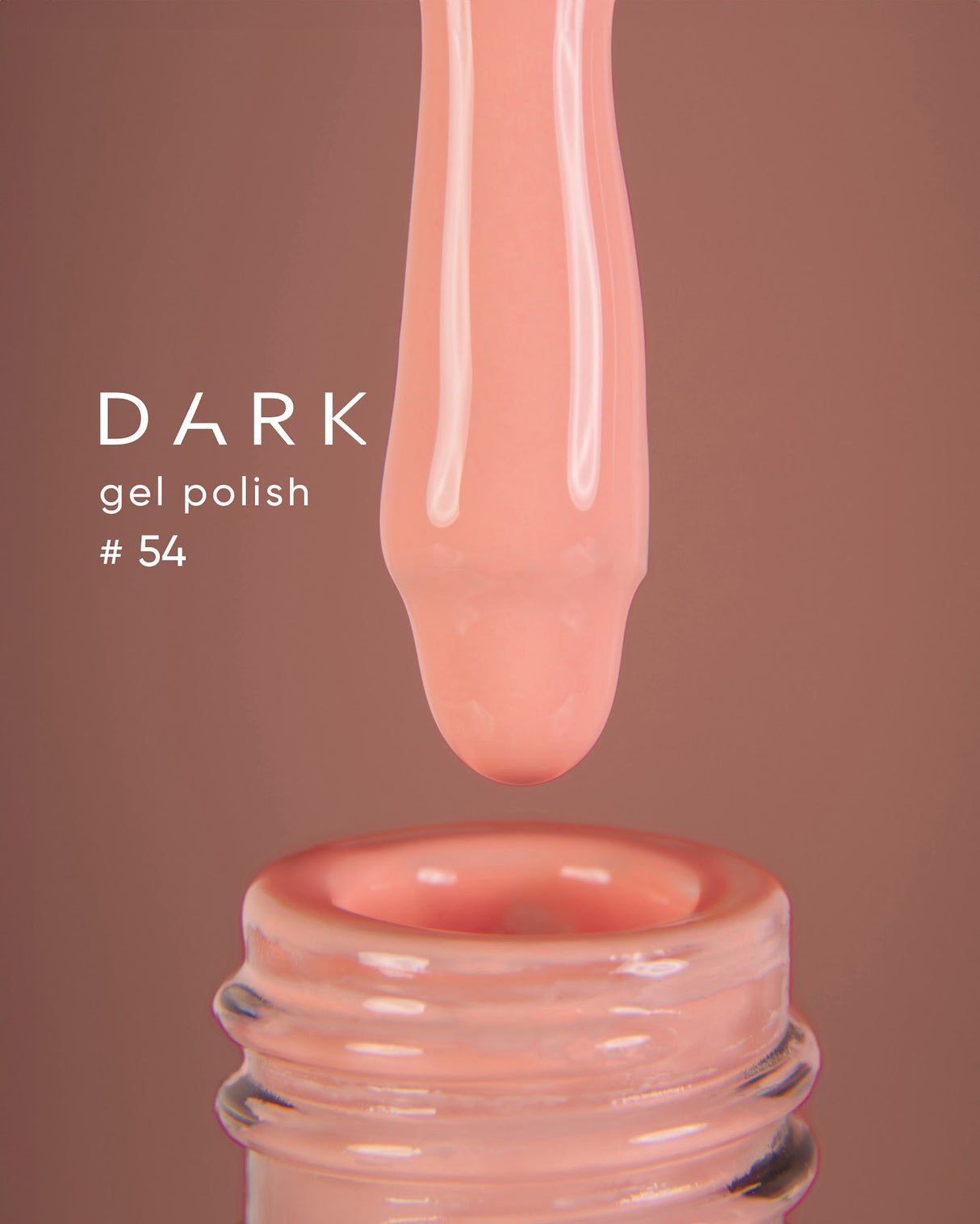 Dark Gel Polish (New Collection) 54, 10 ml