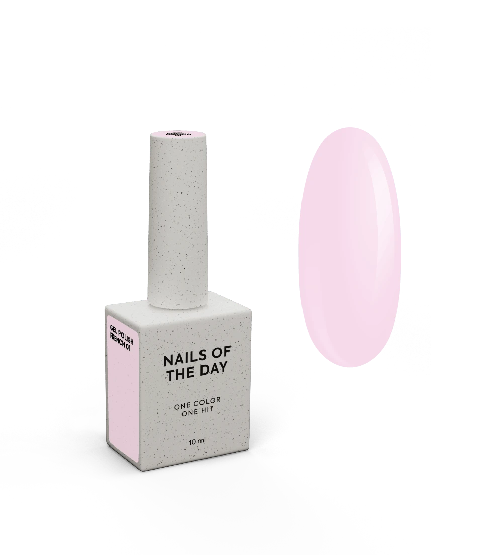Nails Of The Day Gel Polish French 01, 10 ml