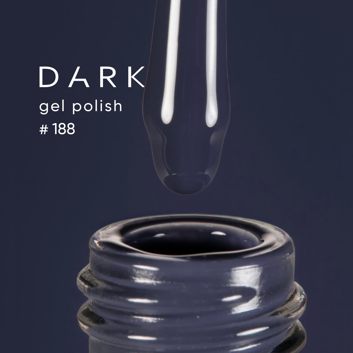 Dark Gel Polish 188, 10 ml