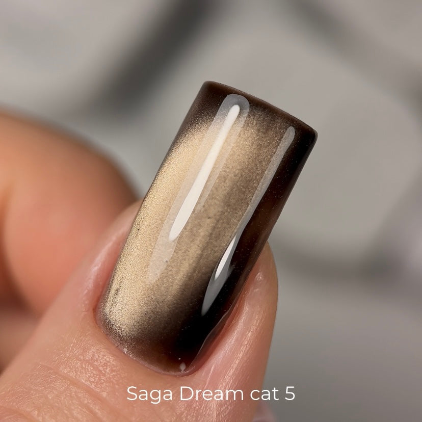 Saga Gel Polish Dream Cat Eye 05, 10 ml