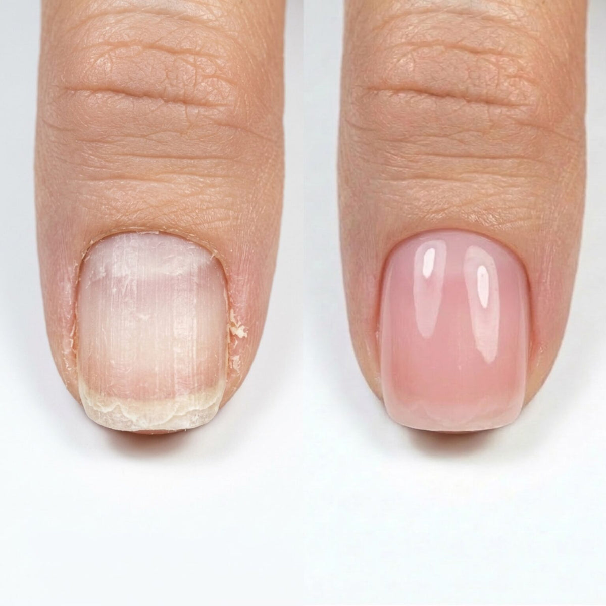 Resultum Nail Polish Hardener S.O.S. + Shea Butter, 11 ml (pink)