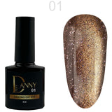 Danny Gel Polish Dancing Cat Eye 01, 8 ml