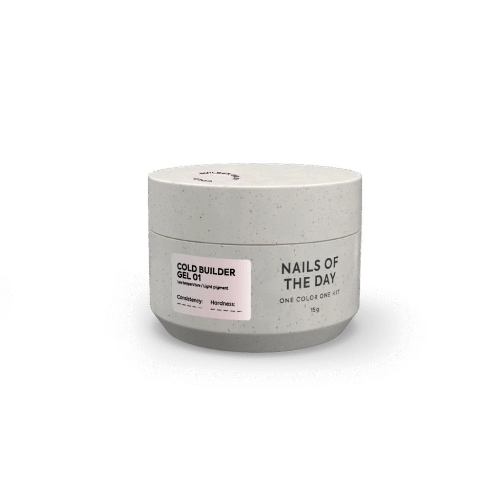 Nails Of The Day Cold Builder Gel 01, 15 ml