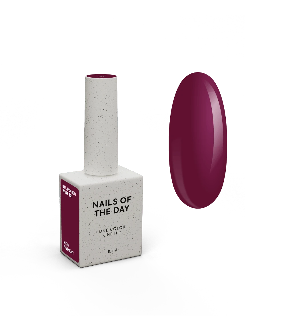 Nails Of The Day Gel Polish 171 Wine, 10 ml
