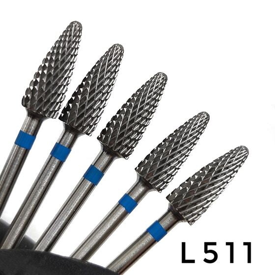 Carbide Nail Drill Bit Blue 511L for lefties