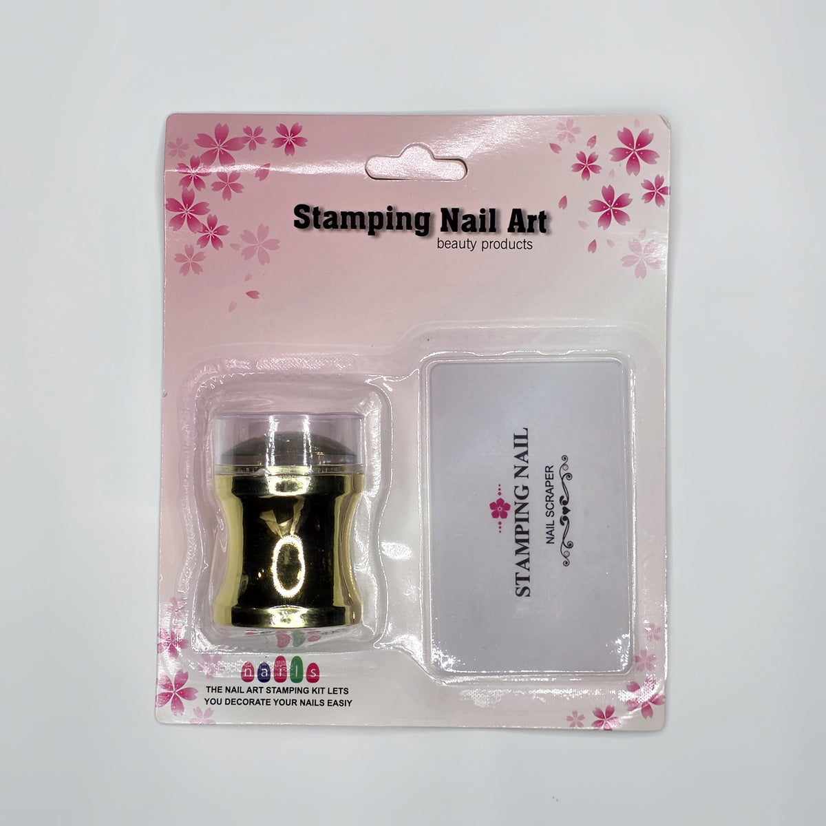 Stamping Nail & Scraper (color mix)