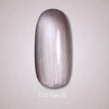 Dark Gel Polish Cat Eye 26, 10 ml
