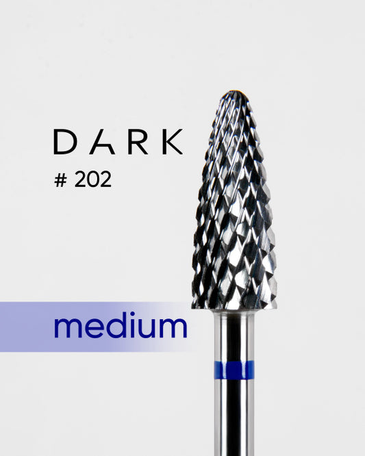 Dark Carbide Nail Drill Bit Blue #202