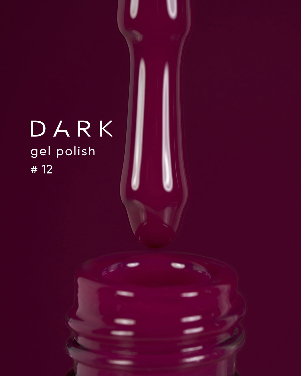 Dark Gel Polish (New Collection) 12, 10 ml