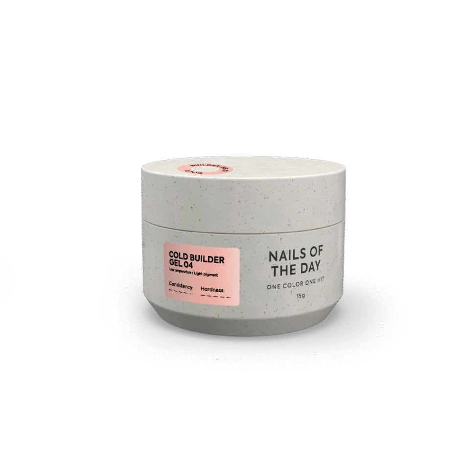 Nails Of The Day Cold Builder Gel 04, 15 ml