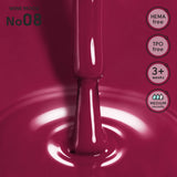 Shelly Gel Polish Wine Mood 08, 12 ml