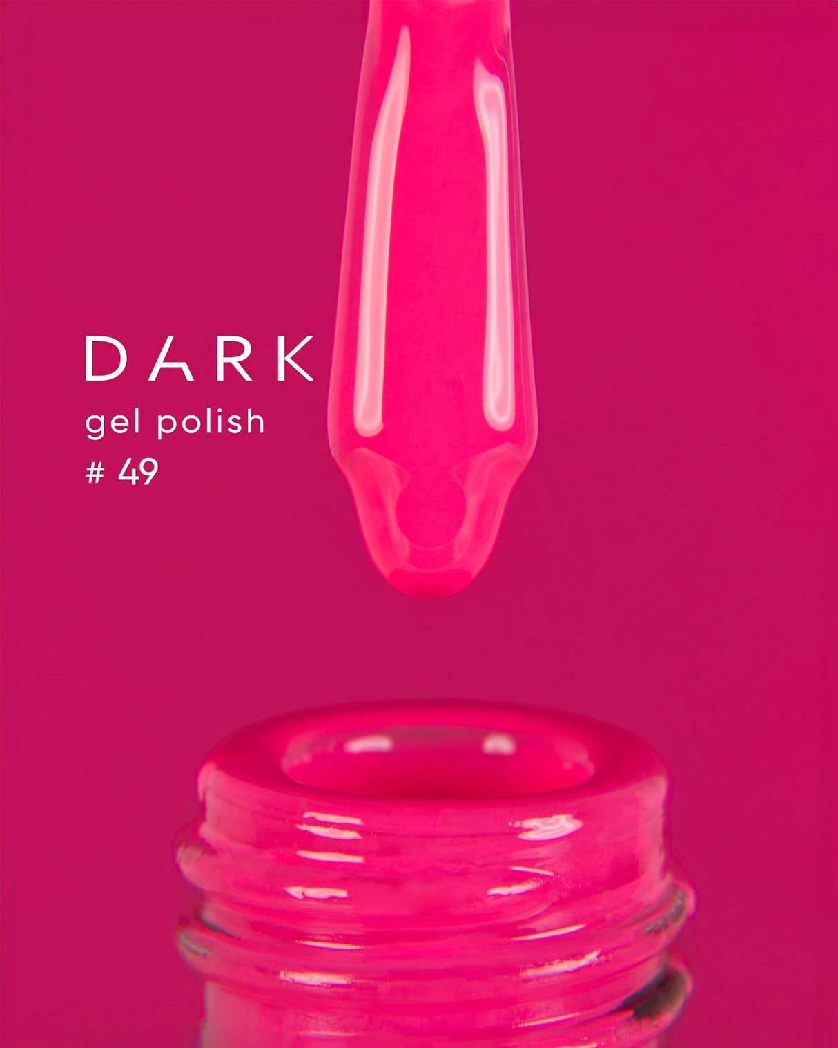 Dark Gel Polish (New Collection) 49, 10 ml