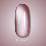 Dark Gel Polish Cat Eye 25, 10 ml