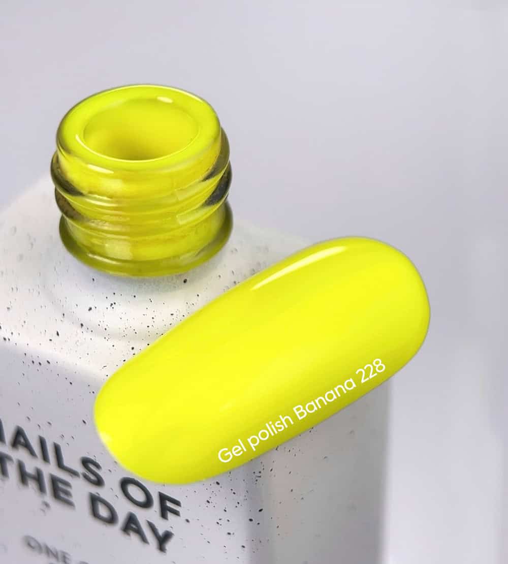 Nails Of The Day Gel Polish Banana-228, 10 ml