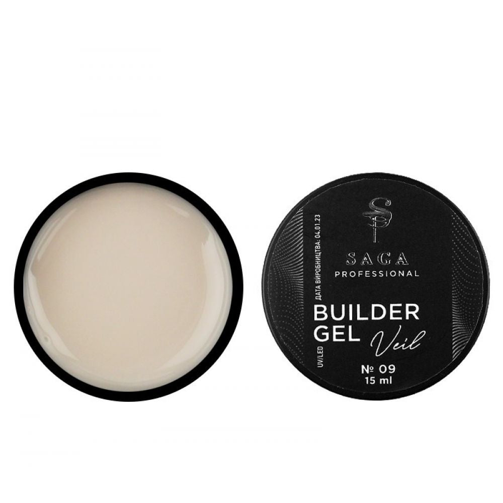 Saga Builder Gel Veil 09, 30 ml