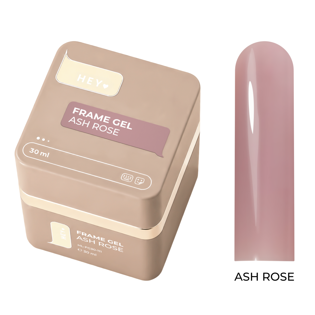 Heylove Frame Gel Ash Rose, 30 ml