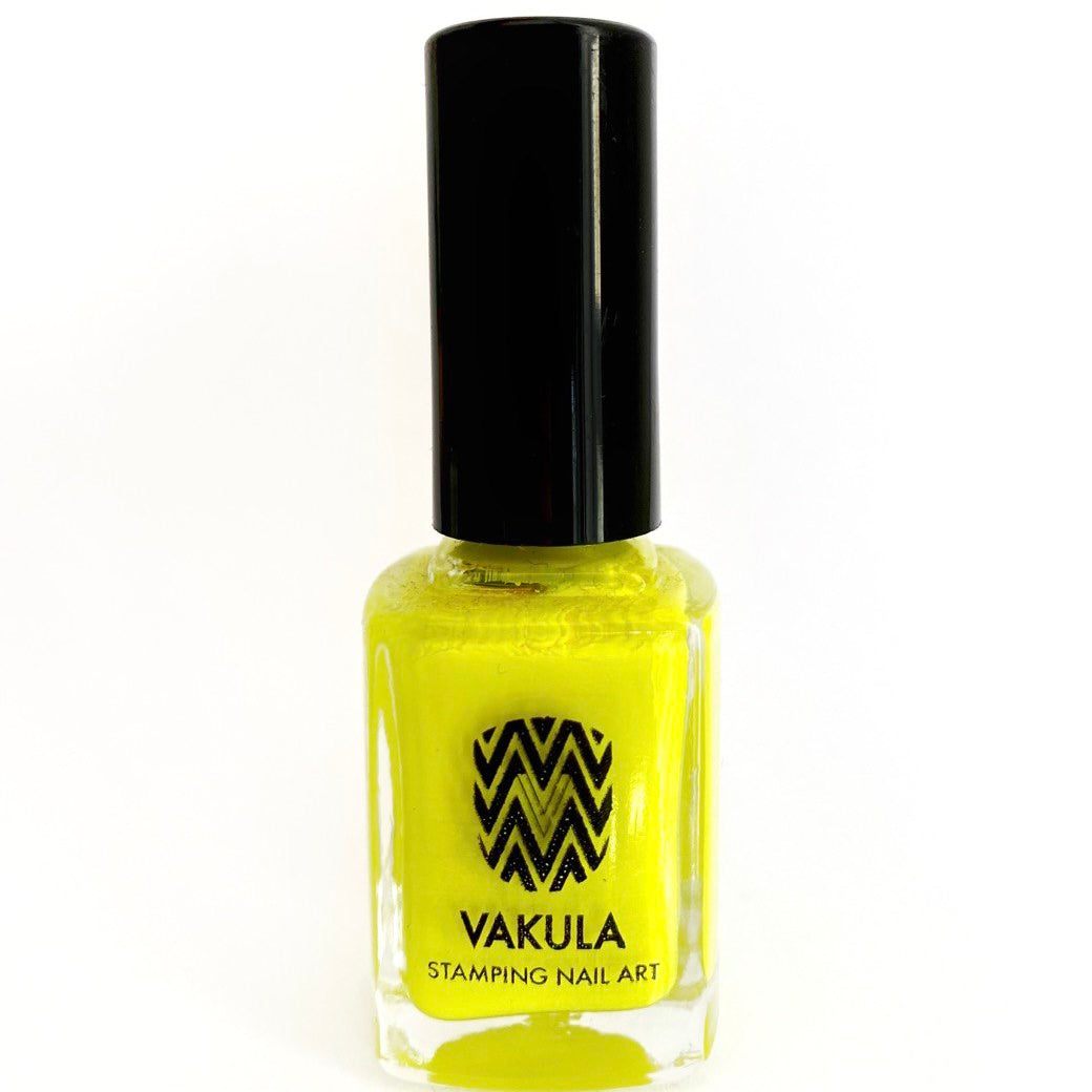 Vakula Nails Stamping Polish 10 Yellow, 12 ml