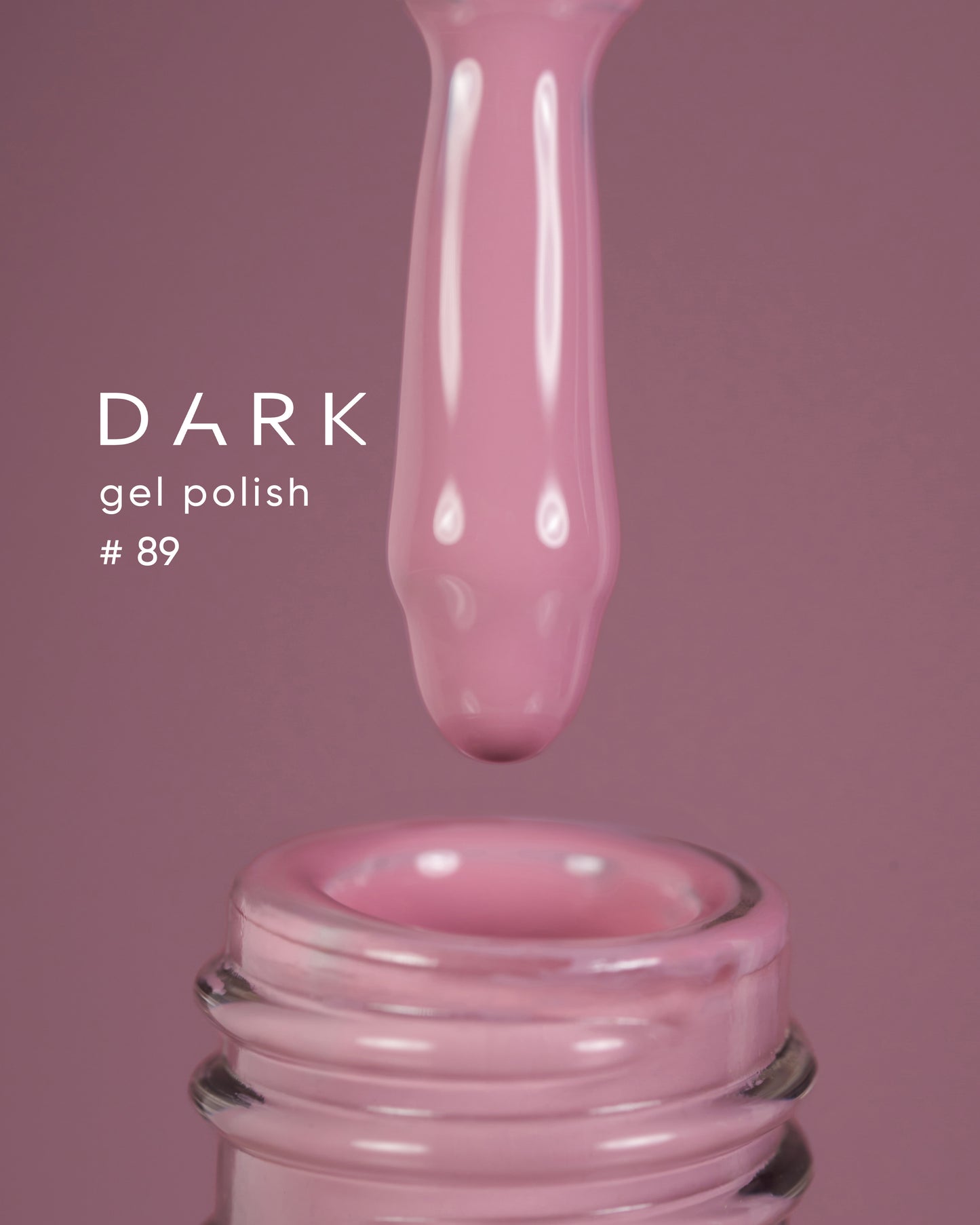 Dark Gel Polish (New Collection) 89, 10 ml