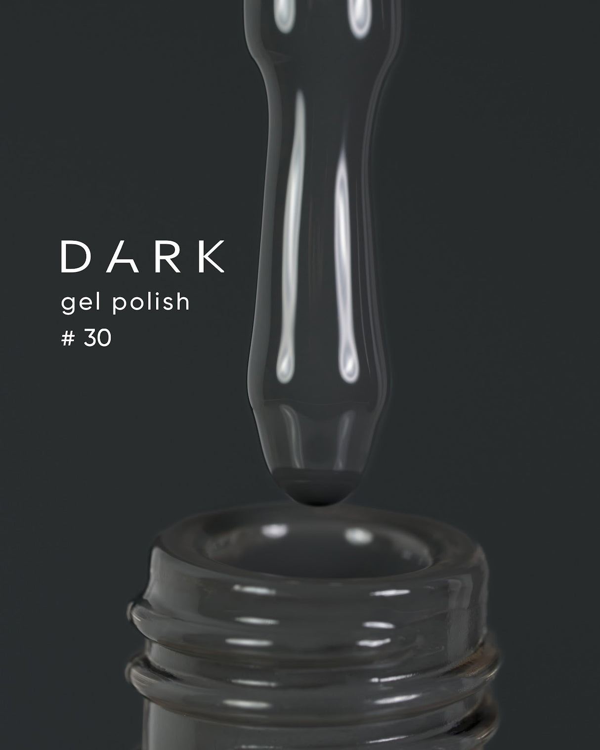 Dark Gel Polish (New Collection) 30, 10 ml