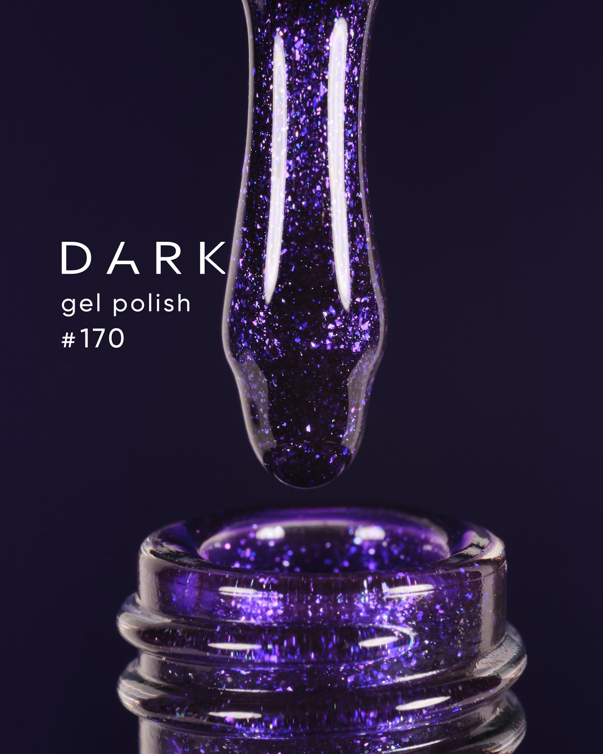 Dark Gel Polish 170, 10 ml
